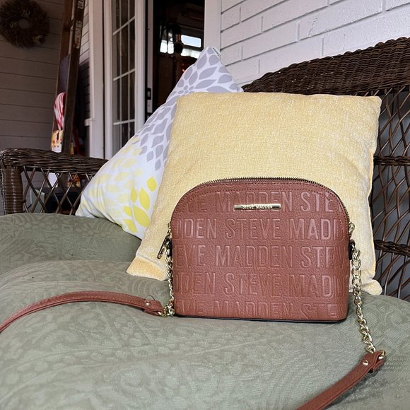 Steve Madden Bags Steve Madden Dome Logo Crossbody Bag Poshmark